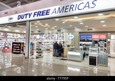 Cartagena Colombia,Aeropuerto Internacional Rafael Nunez International Airport CTG,terminal,shopping shopper shoppers shop shops market markets market Stock Photo