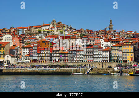 The city of Porto and the River Douro, Portugal Stock Photo