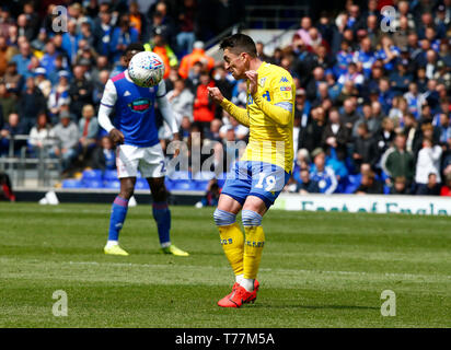 Ipswich, UK. 5th May, 2019. Pablo Hernandez of Leeds United during Sky Bet Championship match between Ipswich Town and Leeds United at Portman Road, Ipswich on 05 May 2019 Credit: Action Foto Sport/Alamy Live News Stock Photo