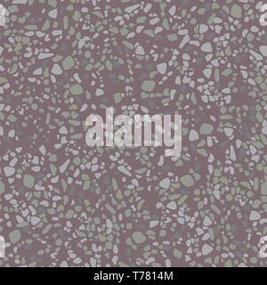 The grainy texture of the asphalt. Vector illustration. Seamless pattern background. Stock Vector