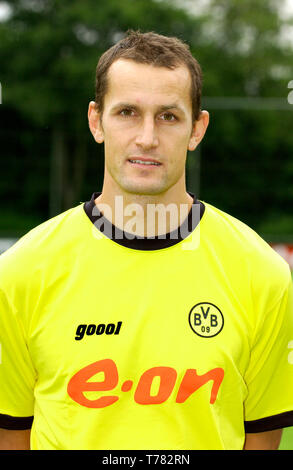 Dortmund, Germany 4.7.2003, Team presentation Borussia Dortmund, Season 2003/2004 --- Heiko Herrlich Stock Photo