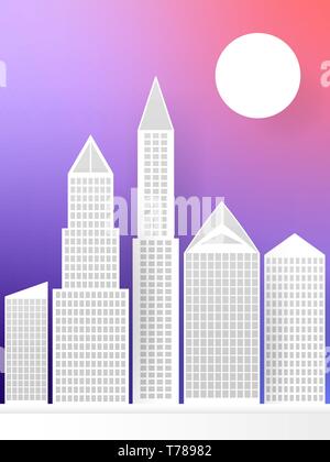 City paper abstract multi-colored background for your needs . Vector illustration Stock Vector