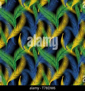 Brazilian Background From Feathers In The Brazilian Ethnic Color Rio  Carnival Mardi Gras Background Stock Photo - Download Image Now - iStock