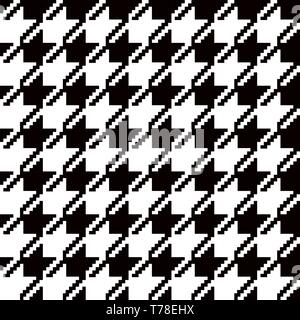 Chicken pixel art pattern seamless. 8 bit hen background. pixelated ...