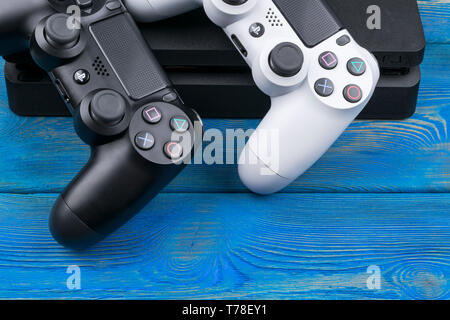 Playstation 2 Slimline Game Console Stock Photo - Download Image Now - Playstation  2, Slim, Playstation - iStock