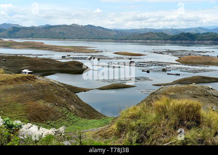 Around the Magat Dam located in the Cagayan city, Isabela, Philippines Stock Photo