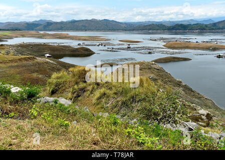 Around the Magat Dam located in the Cagayan city, Isabela, Philippines Stock Photo