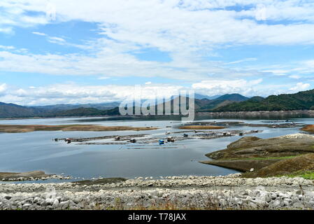 Around the Magat Dam located in the Cagayan city, Isabela, Philippines Stock Photo