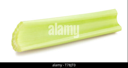 celery sticks path isolated Stock Photo