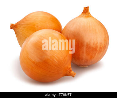 onions path isolated Stock Photo