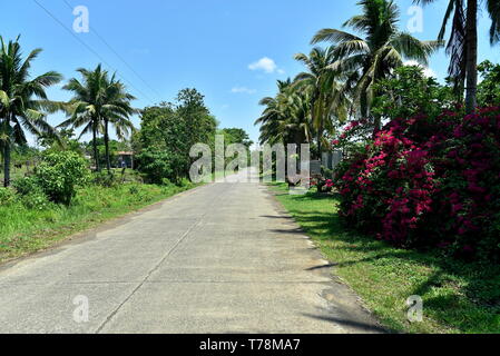 Santiago city, Isabela, Philippines skyline from and around Dariok hill at the day, top of the hill Stock Photo