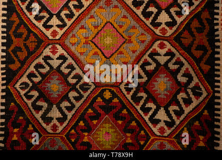 Beautiful orient carpet on Grand Bazar Stock Photo
