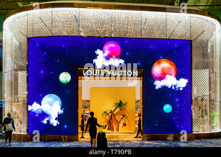 The Louis Vuitton Store, Changi Airport, Singapore, South East Asia Stock Photo - Alamy
