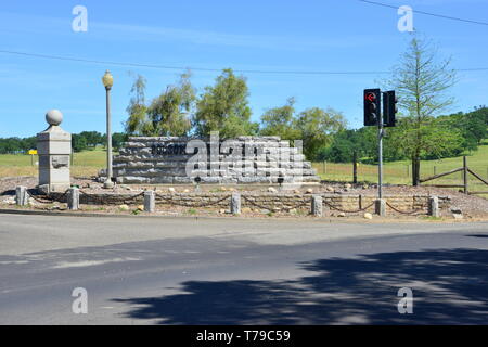 Entrance to Folsom state prison. Stock Photo