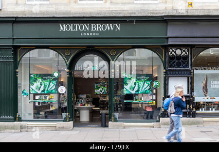 Molton Brown store in Union Street, Bath, England, UK Stock Photo