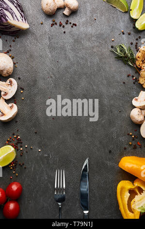 Radish and knife stock photo. Image of organic, space - 102304970