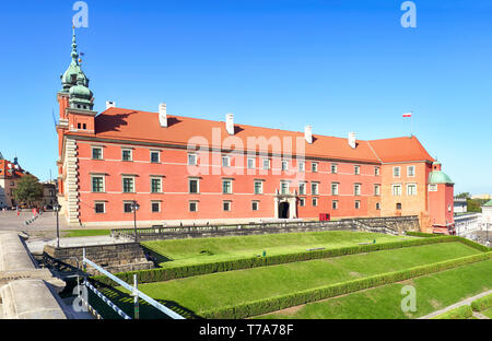 Royal Castle in Warsaw, Poland Stock Photo