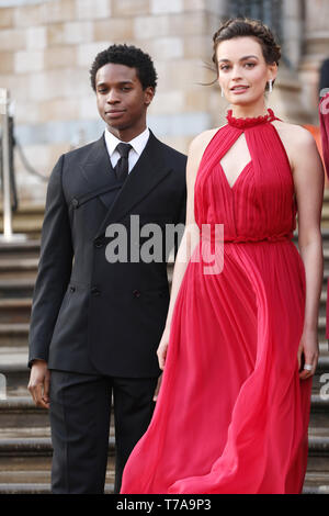 Our Planet Global Premiere held at the Natural History Museum - Arrivals  Featuring: Kedar Williams-Stirling, Emma Mackey Where: London, United Kingdom When: 04 Apr 2019 Credit: Lia Toby/WENN.com Stock Photo