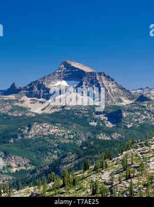 el capitan in the bitterroot range of the selway-bitterroot wilderness near darby, montana Stock Photo