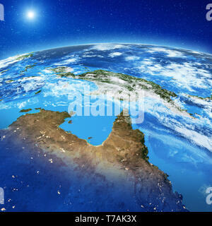 Papua New Guinea and North Australia Stock Photo