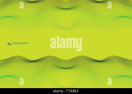 Abstract vivid color of wavy stripe line pattern design background. You can use for trendy ad, poster, presentation, template, design artwork. Stock Vector