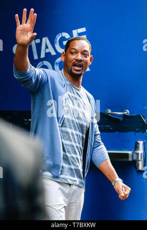 New York, USA. 6th May 2019. Actor Will Smith is seen leaving Good Morning America studio in New York this Monday, 06 (Photo: Vanessa Carvalho/Brazil Photo Press) Credit: Brazil Photo Press/Alamy Live News Stock Photo