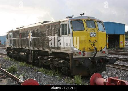 Dublin Heuston ,Ireland, April 2009, an Iarnrod Eireann train service Stock Photo