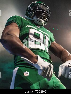 New York Jets Jersey Reveal Green Carpet at Gotham Hall Featuring: Jet Man  Where: New York, New York, United States When: 04 Apr 2019 Credit: Arturo  Holmes/WENN.com Stock Photo - Alamy