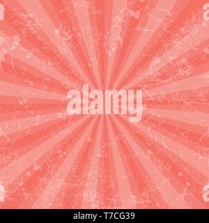 Coral trendy color 2019 abstract background Stock Vector