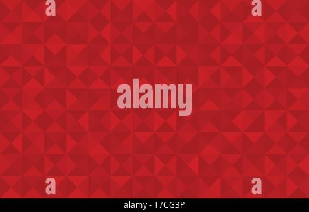 Red color background abstract art Stock Vector