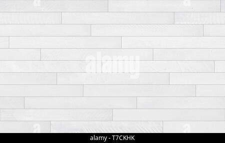 Seamless white wood texture. Vintage painted hardwood planks wooden floor background, sharp and highly detailed. Stock Photo