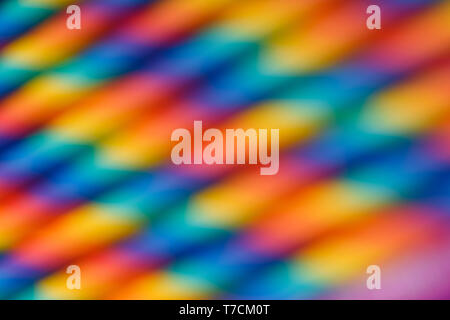 Defocused rainbow multicolored abstract background Stock Photo