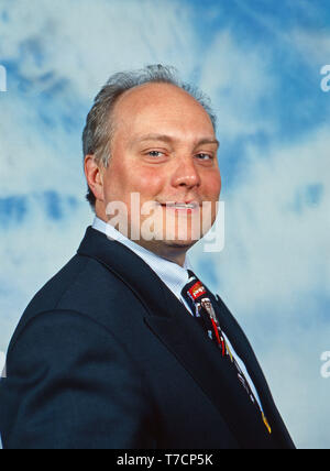 RTL Nachtshow, Late-Night-Talkshow, Deutschland 1994, Moderator Thomas Koschwitz Stock Photo