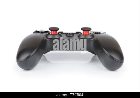 Joystick Game pad wireless video game controller isolated on white background Stock Photo
