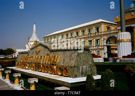 The Ministry of Defense in Bangkok in Thailand in Southeast Asia Far ...