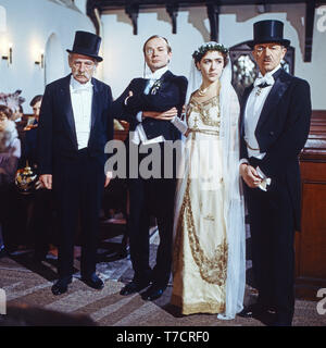 Der Snob, Fernsehfilm, Deutschland 1984, Regie: Wolfgang Staudte, Darsteller: Sigfrit Steiner, Klaus Maria Brandauer, Anne Bennent, Heinz Bennent Stock Photo