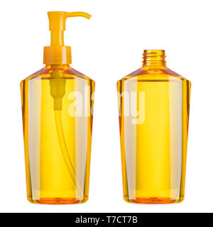 Download Blank Open And Closed Golden Beauty Cosmetic Containers Or Cream Jars On Wooden Background With Clipping Path Around Container 3d Illustration Stock Photo Alamy PSD Mockup Templates
