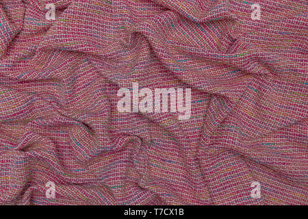 Creative of fabric with regular tiny patterns Stock Photo