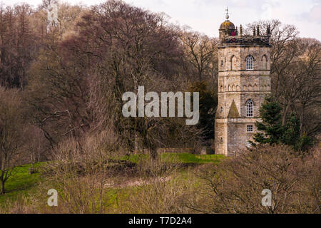 Culloden Tower, Richmond, North Yorkshire, England,UK Stock Photo