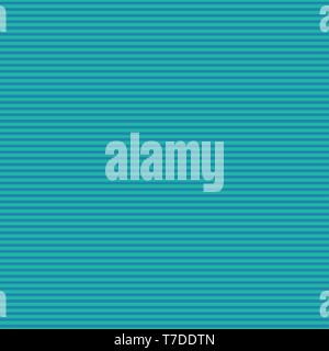 Blue turquoise horizontal stripes pattern. Seamless texture background. Vector illustration. Stock Vector