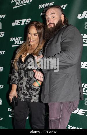 New York Jets Jersey Reveal Green Carpet at Gotham Hall Featuring: Jet Man  Where: New York, New York, United States When: 04 Apr 2019 Credit: Arturo  Holmes/WENN.com Stock Photo - Alamy