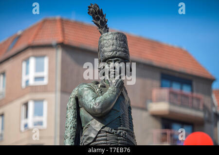 Denkmal General von Zieten, Mohrenstrasse, Mitte, Berlin, Deutschland Stock Photo