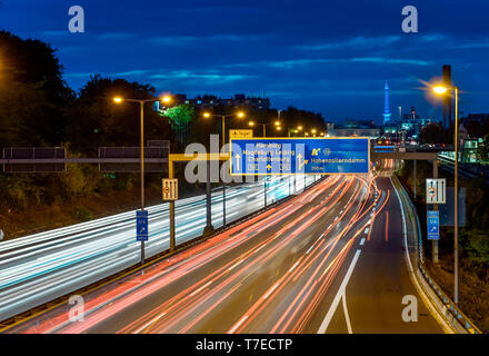 Stadtautobahn, Wilmersdorf, Berlin, Deutschland Stock Photo