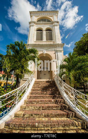 Lord of Sabaoth, Historic Lutheran Church, Christiansted, St. Croix, US Virgin Islands. Stock Photo