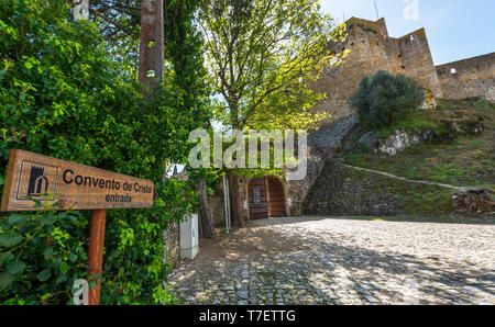 View on the Convent of Christ. Tomar, Portugal Stock Photo