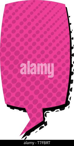 Pop art text box Stock Vector
