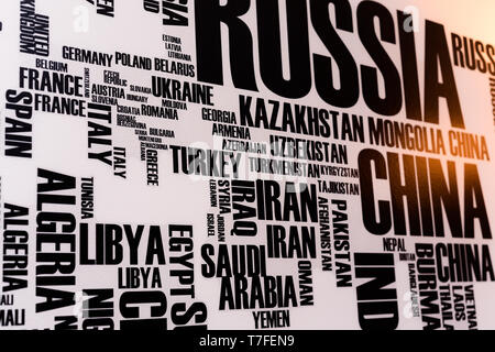 World map texture background. 3d rendering Stock Photo - Alamy