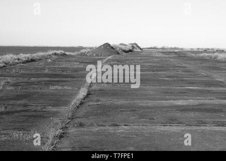 ww2 military airfield perimeter track, handley page halifax bomber station