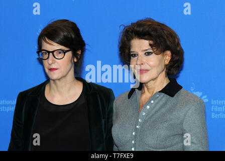 Fanny Ardant during the Berlinale 2018 Stock Photo
