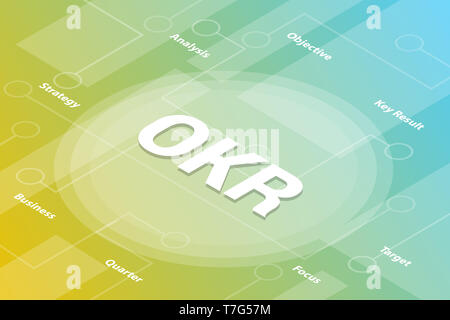 strategy concept words isometric 3d word text concept with some related ...
